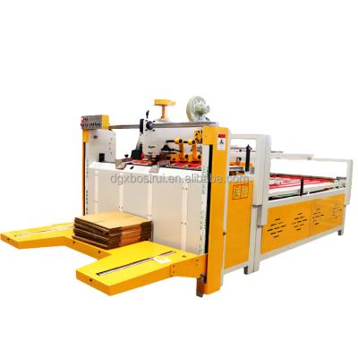 China Semi automatic bzx2800 food crease glue machine for sale