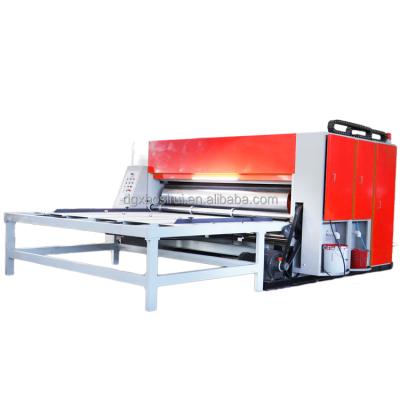 China Cardboard Flexo Corrugated Box Printing Machine Corrugated Cardboard Printing Forming Packaging Machine Flexo Ink Water Based Printer for sale