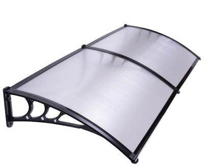 China Outdoor Expandable Shelter Polycarbonate Rain Cover Tent Deck Front Patio Awnings Awning for Doors and Windows for sale