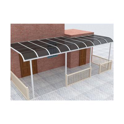 China Car Sunshade Awning Patio Tents Canopy With Polycarbonate Roof Used Balcony Cover for sale