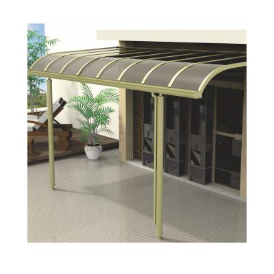 China Aluminum car sunshade awning tent with polycarbonate sheet used cars patio balcony for sale