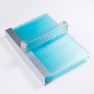 China Contemporary structure multiwall polycarbonate sheet UV U-lock production for sale