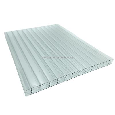 China Contemporary double wall lexan transparent plastic roof, makrolon polycarbonate sheets for sale