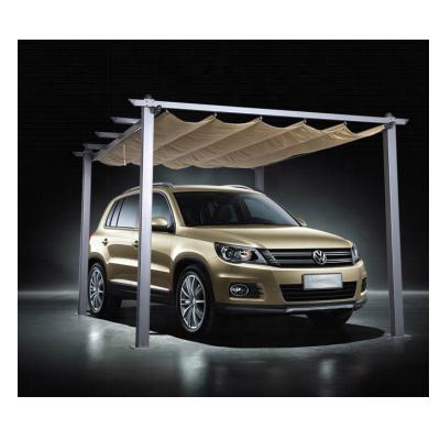 China Cheap Modern Prefab Frame Free Standing Aluminum Carport Canopy 3m*4m Waterproof For One Hall for sale