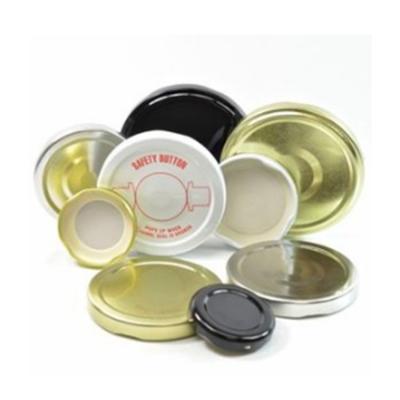 China BOXES Supplier 4 Colors Capsule Glass Jars Glass Canning Lid With Canning Lids for sale