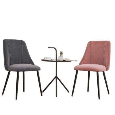 China Makeup Stool Dining Room Study Chair Household Nordic Simple Light Sauce Modern Dining Bargaining Back Chair for sale