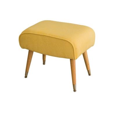 China Modern Cheap Wholesale Manufacturer Velvet Footstool Stools Furniture For Living Room for sale