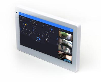 China SIBO 7 Inch Android POE Wall Mounted Tablet With LED Light Bar For Meeting Room Ordering for sale