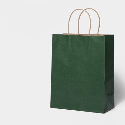 China 15*8*21cm Stock Custom Recyclable Make Logo Environmental Friendly Tire Packaging Recyclable Craft Paper Shopping Bags Clothes Apparel Gifts for sale