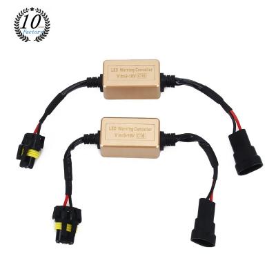 China Factory-direct SKYEARTH 9006 LED Anti Fog Lamp Headlight Flicker Resistor Canceller Error Free Decoder for sale