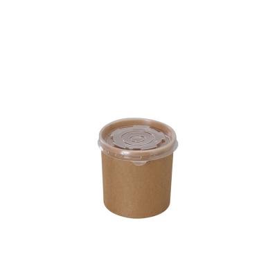 China Disposable Paper Cup Disposable Soup Cup Paper Cup Hot Soup With Lid for sale