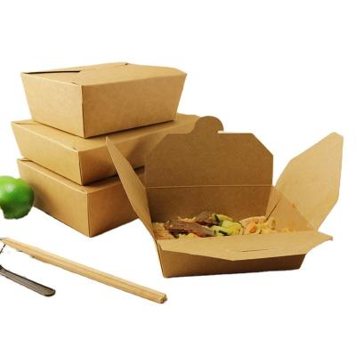 China Wholesale Disposable Restaurant 780ml Large Capacity Pizza Box Quality Guaranteed Take Out Box for sale