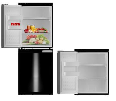 China Alpicool CR65 Car Freezer 2.4 cu.ft Freezing Zone RV Car Refrigerator Upright DC 12V/24V Double Door Fishing Camping for sale