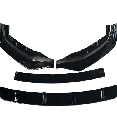 China Factory-direct aftermarket body kit Four-Part Form Front Lip for BMW 5 series for sale