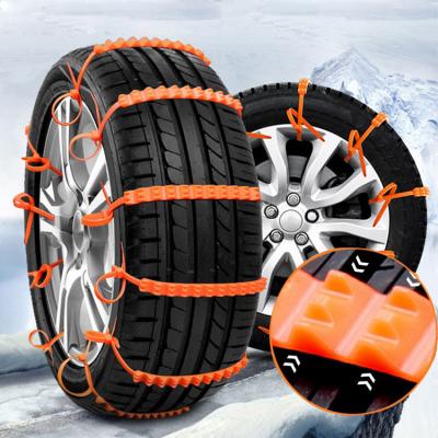 China All Vehicles Road Spare Tire Snow Chain Trapped Recovery Off Road Tire Chains Snow Sand Mud for sale