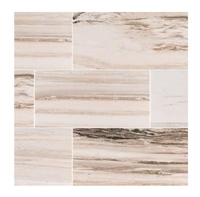 China Modern Turkish Light Gray Palisandro Marble Polishing Flooring for sale