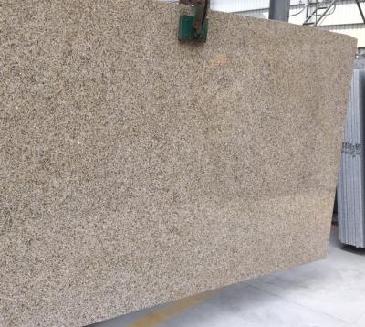 China Modern Chinese Yellow Granite G682 Sunset Yellow Polished Cladding Tiles for sale