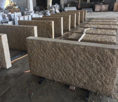 China Modern Chinese Yellow Granite Wall Stone G682 Natural Face for sale