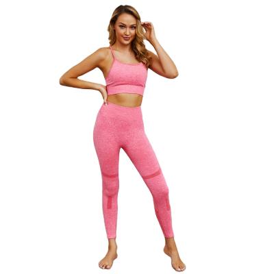 China Antibacterial Fitness Pants High Waisted Sweatpants Gym Fitness Yoga Seamless Tight Pants for sale