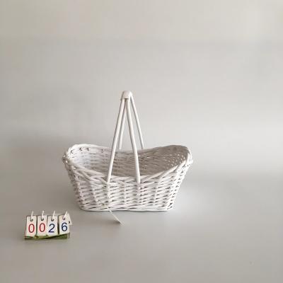 China Sustainable High Quality Wicker Storage Basket With Reasonable Prices for sale