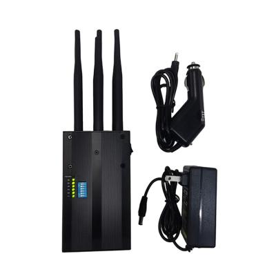 China Metal Professional 6 Antennas Signal Detector 2G 3G 4G GPS GSM Wifi Handheld Device Detector for sale