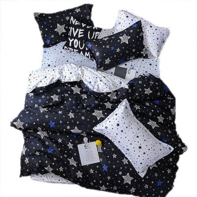 China Elegance Anti-Static Star Pattern for Boys Girls Duvet Cover and Pillowcases Bedding Set Bed Comforter Set for sale