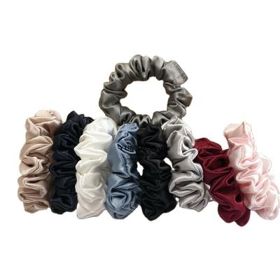 China 100% Mulberry Multi Colors Silk Hair Scrunchie 100 Long Lasting Luxury Luxury OEM YXSC for sale