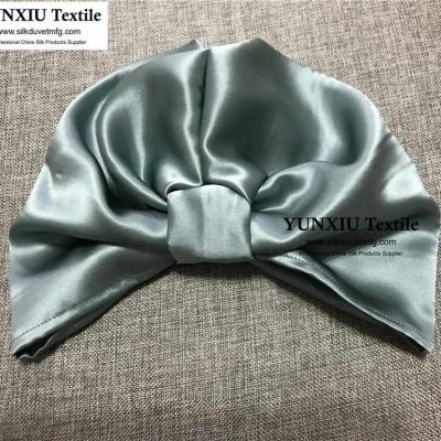 China Checked silk hood to sleep for 16mm/19mm/22mm/25mm/30mm hair for sale