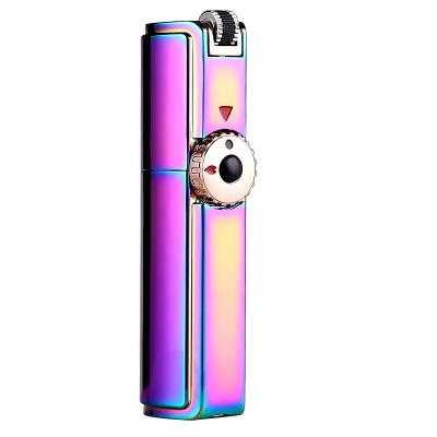 China Metal Body Windproof Triple Logo Rechargeable Custom Torch Cigar Lighter With Punch for sale