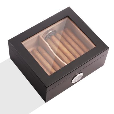 China Eco-friendly Customized Cedar Humidor Cigar Humidifier Cedar Humidifier for sale