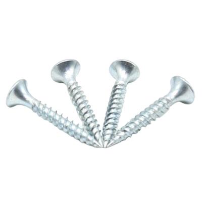 China Bugle Head Super Quality White Zinc Nails Plated Screws Drywall Screw for sale