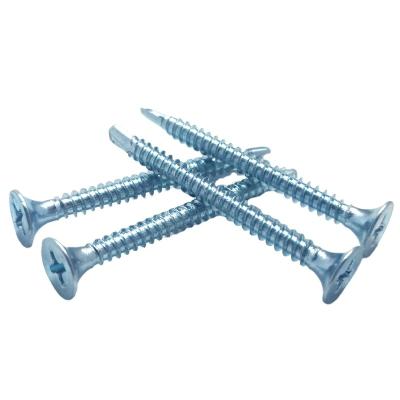 China Bugle Head Innovative Products Drill White Point Screw Joints Furniture Drywall Screw for sale