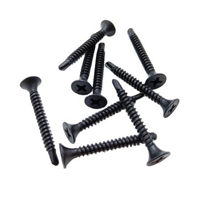 China Cheap Bugle Head Price Fully Stocked Black Bugle Head Phosphate Drywall Screw for sale