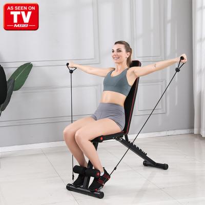 China Fitness AS SEEN ON TV Panel Gym Multifunctional Lying Full Body Fitness Dumbbell Stool for sale