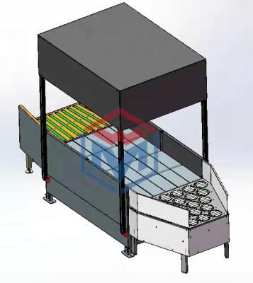 China Automatic singulator factory direct parcel singulator conveyor for e-commerce delivery parcel sorting line for sale