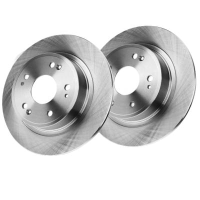 China HT250 /G3000 High Performance Auto Carbon Ceramic Brake Disc Rear Solid Disc Brake Rotors for Select Honda and Acura Models for sale