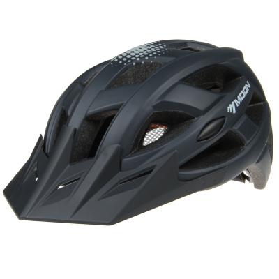 China Bike Helmets Moon Adult Sport Safety Custom Available Mountain Bike Helmet From OEM Manufacturer With Sun Visor And CE Certificate for sale