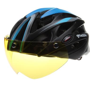 China Compounds DOG Wholesale Cycling Parts Mountain Bike Helmet With Magnet Goggles Helmets for sale