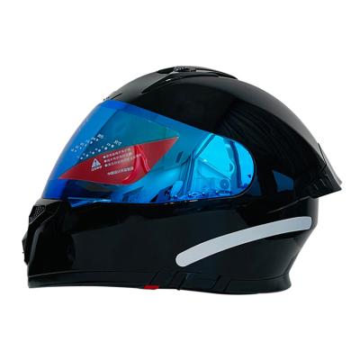 China Wholesale Adult Outdoor Activity Professional Supply Full Face Motocross Helmet With Clear Anti-scratch External Sun Visor for sale