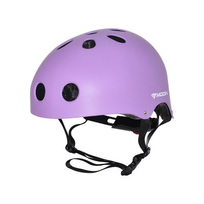 China ABS DOG CE EN1078 Certified Adult In ABS Running Head Protective Shell MTV12 Purple Skate Helmets for sale