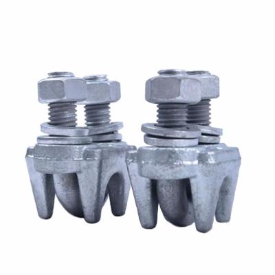 China Heavy Duty Hot Dip Galvanized Wire Rope Clips With Competitive Price for sale