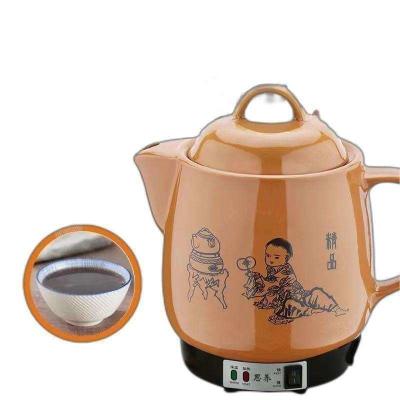 China Improve Body Function Electric Ceramic Chinese Medicine Pot with Auto Safety Shutoff for sale