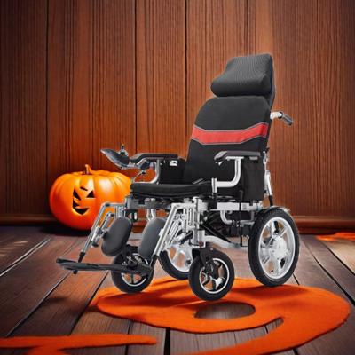 China 83*43*79cm Automatic Folding Carbon Fiber Electric Wheelchair for Home Class II Instrument for sale