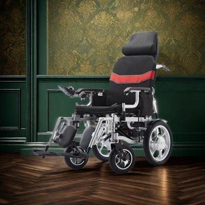 China Electric Folding Wheelchair with Class II Instrument Classification and 24V Voltage for sale