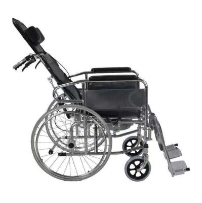 China 24 Inches Tire Size Steel Manual Standard Active Wheelchair for Rehabilitation Therapy for sale