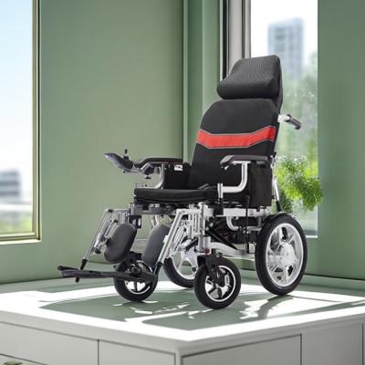 China Lightweight Aluminum Electric Wheelchair 250W*2 Motors and Overall Dimensions 108*67*91cm for sale