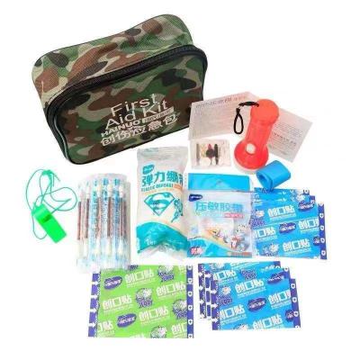 China Camouflage Bag Portable First Aid Kit for Emergency Medical Tactical Trauma in Outdoor for sale