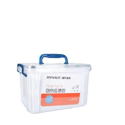 China Ozone Disinfection CE Certified 156-Piece Portable Waterproof Emergency First Aid Kit for sale