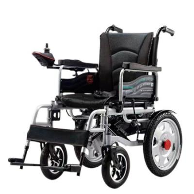 China 24V Voltage Lightweight Foldable Power Electric Wheelchair for Elderly Rehabilitation for sale