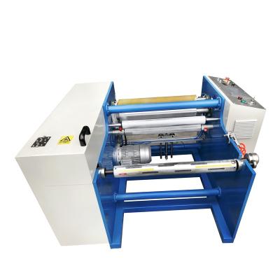 China Food Stretch Film Slitting And Rewinding Roll Forming Machine Aluminum Foil Rewinding And Slitter for sale